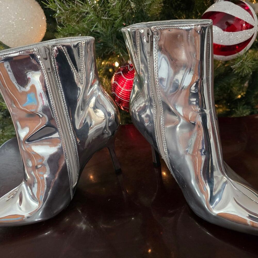 Elisabet Tang stylish fall winter heeled ankle boots for women 3.14 inch Size 9